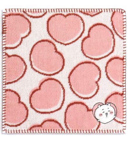 ちいかわ キャラクタータオル ピンク セット ちいかわ まじかるちいかわ ハンドタオル（どっちが本物なの